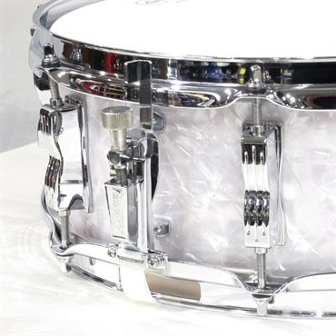 Ludwig LLS554XXJWW8 [Legacy Mahogany 14×5 - Jumbo White Pearl] 画像2