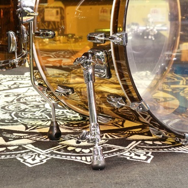 Pearl CRB524P/C #755 [CRYSTAL BEAT 4pc Drum Shell Pack / Frost Acrylic] - Liquid Smoke 【Crystal Beat発売50周年/国内限定2セット】 画像1