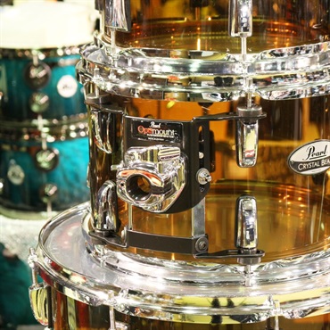 Pearl CRB524P/C #755 [CRYSTAL BEAT 4pc Drum Shell Pack / Frost Acrylic] - Liquid Smoke 【Crystal Beat発売50周年/国内限定2セット】 画像2