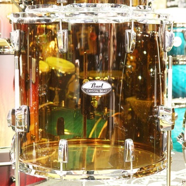 Pearl CRB524P/C #755 [CRYSTAL BEAT 4pc Drum Shell Pack / Frost Acrylic] - Liquid Smoke 【Crystal Beat発売50周年/国内限定2セット】 画像4