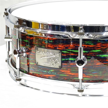 CANOPUS Neo-Vintage Series 60's L Snare Drum 14×5 - Psychedelic Red  [NV60M2S-1450] 画像1