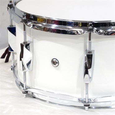 CANOPUS JSB-1465 - Matt White [刃 II YAIBA Birch Snare Drum 14×6.5] 画像3