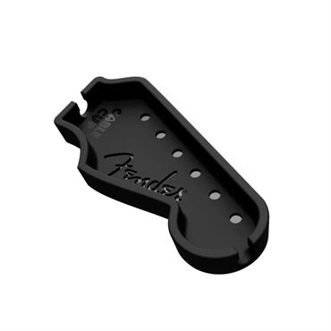Cable Cup Cable Cup Fender Stratocaster Headstock Shape[CC-HSST-BK] 画像1