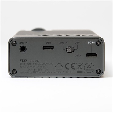 STAX SRM-D10MK2(ポータブル・ドライバーユニット)(スタックス)(イヤースピーカー)(USB DAC内蔵ポータブル・ドライバー・ユニット) 画像2
