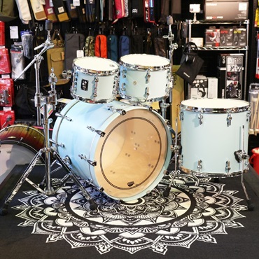 SONOR SQ1 Series 4pc Drumkit [BD22，FT16，TT12＆10] - Cruiser Blue 【コンビネーションスタンド付属】 画像2