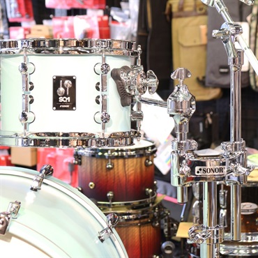 SONOR SQ1 Series 4pc Drumkit [BD22，FT16，TT12＆10] - Cruiser Blue 【コンビネーションスタンド付属】 画像4