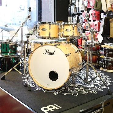 Pearl Masters Maple 4pc Drumkit [BD22，FT16，TT12＆10] - #102 Natural Maple 【コンビネーションスタンド付属】 画像2