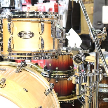 Pearl Masters Maple 4pc Drumkit [BD22，FT16，TT12＆10] - #102 Natural Maple 【コンビネーションスタンド付属】 画像4