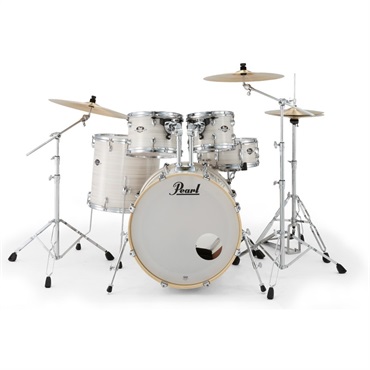 Pearl EXX725S/CN #777 [EXPORT スタンダードサイズドラムセット / Slipstream White]【シンバル＆ハードウェア＆スティック付属】 画像2