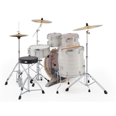 Pearl EXX725SP/C #777 [EXPORT スタンダードサイズドラムシェルセット / Slipstream White]【シンバル＆ハードウェア別売】 画像1