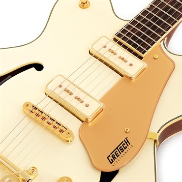 GRETSCH Electromatic Pristine LTD Center Block Double-Cut with Bigsby (White Gold/Laurel) 画像3