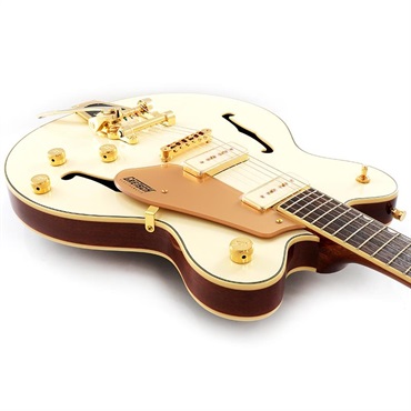 GRETSCH Electromatic Pristine LTD Center Block Double-Cut with Bigsby (White Gold/Laurel) 画像8