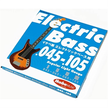 Ikebe Original Electric Bass Strings イケベ弦 エレキベース用 045-105 [Regular Light Gauge/IKB-EBS-45105] ×5セット 画像1