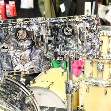 dw Collector's Pure Maple 4pc Drum Kit [BD22，FT16，TT12&10 / Classic Grey Marine FinishPly] 画像5