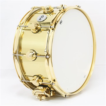 dw DRVN6514SPG [Collector's Series Polished Brass Snare Drum 14×6.5／Gold Hardware] 画像2