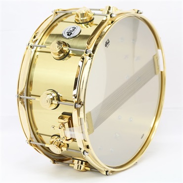 dw DRVN6514SPG [Collector's Series Polished Brass Snare Drum 14×6.5／Gold Hardware] 画像3