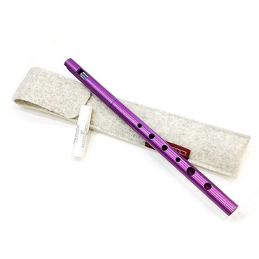 MK Whistle Midgie D Whistle (ティン・ホイッスル D管 アルミ製) 紫 画像6