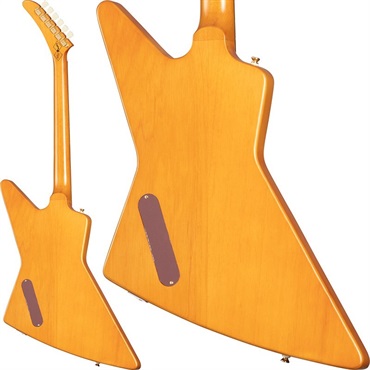 Epiphone Inspired by Gibson Custom Shop 1958 Korina Explorer (Aged Natural/White Pickguard) 【特価】 画像1