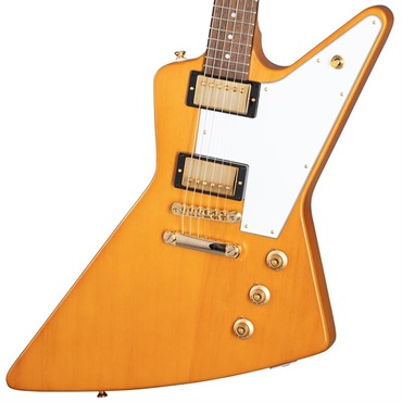 Epiphone Inspired by Gibson Custom Shop 1958 Korina Explorer (Aged Natural/White Pickguard) 【特価】 画像2
