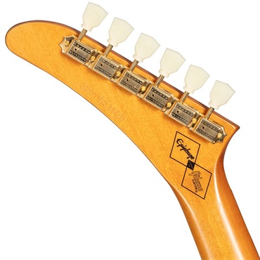 Epiphone Inspired by Gibson Custom Shop 1958 Korina Explorer (Aged Natural/White Pickguard) 【特価】 画像6