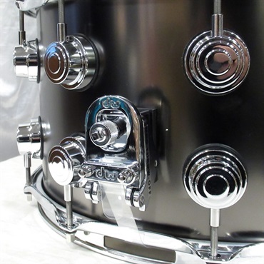 dw DRVD0814SVCBK [Collector's Satin Black Over Brass Snare 14×8] 画像2