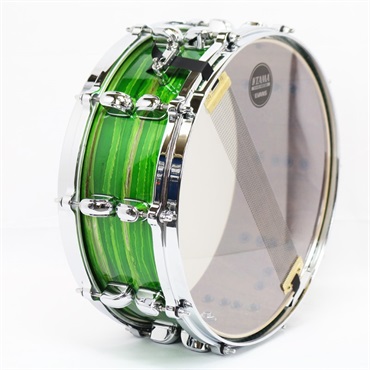 TAMA WBSS55-LSO [Starclassic Walnut/Birch Snare Drum 14''×5.5'' - Lacquer Shamrock Oyster] 画像3