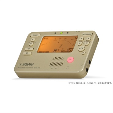 YAMAHA ヤマハ / TDM-710IV チューナー & メトロノーム + TM-40IV (アイボリー) チューナー用 マイクロフォンセット  【セットがお買い得!!】 画像1