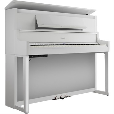 Roland 【12月上旬以降据付予定】(10年保証)(全国配送設置基本無料※)(豪華特典付) LX-9-PWS（白塗鏡面艶出し塗装仕上げ）(古い電子ピアノ無料引取) レッスン機能付 88鍵盤 ピアノタッチ ハンマーアクション ローランド 電子ピアノ デジタルピアノ Bluetooth対応 画像1