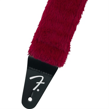 Fender USA Poodle Plush Strap (Red) [0990642025] 画像1