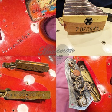 Fender USA VINTAGE Jazz Bass '68 Matching Head CandyAppleRed/R 画像6