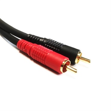 EXFORM IZY 2R-6.3J-0.5M-BLK 【RCA - フォーンジャック 変換ケーブル 0.5M】 画像2