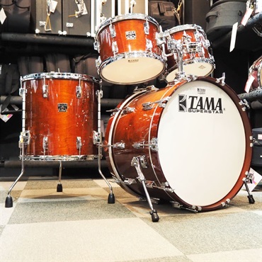 TAMA 【TAMA 50th LIMITED】 SU42RS-SMH [SUPERSTAR REISSUE 4pcs Shell Kit／スーパー・マホガニー]【限定品/店頭入荷！】 画像1