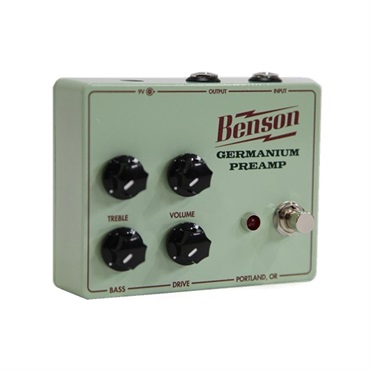 Benson Amps Germanium Preamp Pedal （プリアンプ ベンソン） 画像1