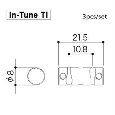 GOTOH In-Tune Ti (チタンサドル) 画像1