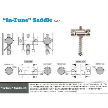GOTOH In-Tune Ti (チタンサドル) 画像2