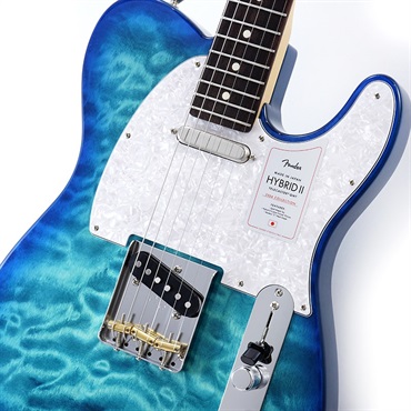 Fender Made in Japan 2024 Collection Hybrid II Telecaster QMT (Aquamarine/Rosewood) 画像3