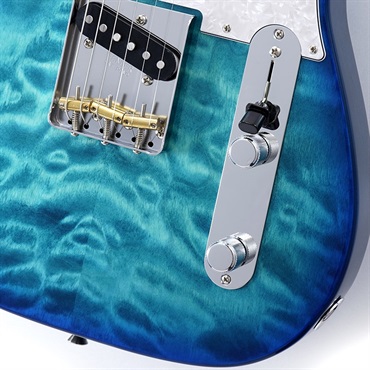 Fender Made in Japan 2024 Collection Hybrid II Telecaster QMT (Aquamarine/Rosewood) 画像4