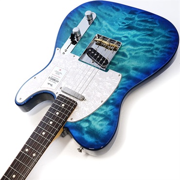 Fender Made in Japan 2024 Collection Hybrid II Telecaster QMT (Aquamarine/Rosewood) 画像5