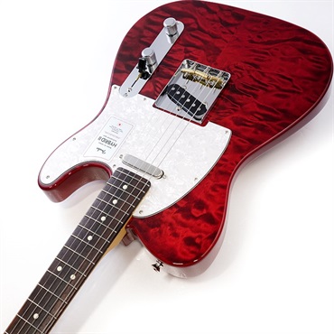 Fender Made in Japan 2024 Collection Hybrid II Telecaster QMT (Red Beryl/Rosewood) 画像5