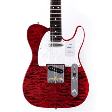 Fender Made in Japan 2024 Collection Hybrid II Telecaster QMT (Red Beryl/Rosewood) 画像9