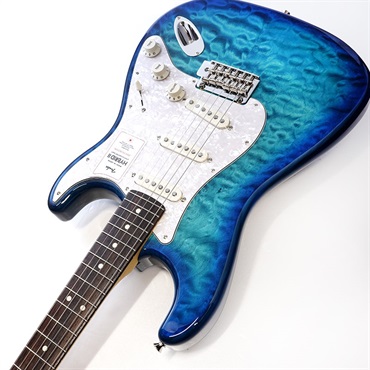 Fender Made in Japan 2024 Collection Hybrid II Stratocaster QMT (Aquamarine/Rosewood) 画像5