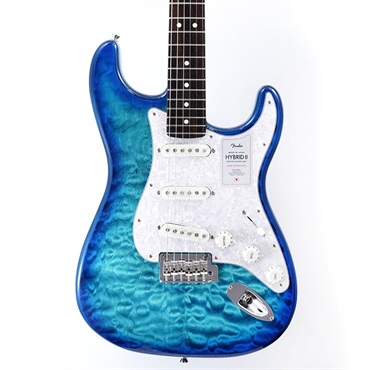 Fender Made in Japan 2024 Collection Hybrid II Stratocaster QMT (Aquamarine/Rosewood) 画像9