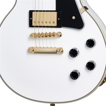 Epiphone Inspired by Gibson Custom Shop Les Paul Custom (Alpine White) 画像3