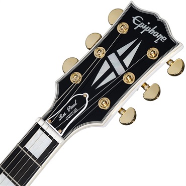 Epiphone Inspired by Gibson Custom Shop Les Paul Custom (Alpine White) 画像4