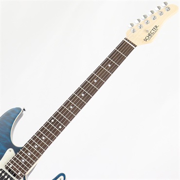 SCHECTER SD-2-24-AL-VTR (See-Thru Blue/Rosewood) 画像5