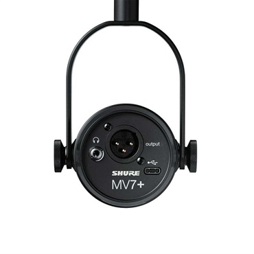 SHURE 【数量限定アクセサリーボーナス キャンペーン！】MV7+(ブラック)(MV7+-K-J)(配信/ゲーミング定番/USBダイナミックマイク)(国内正規品2年保証)(シュア) 画像1