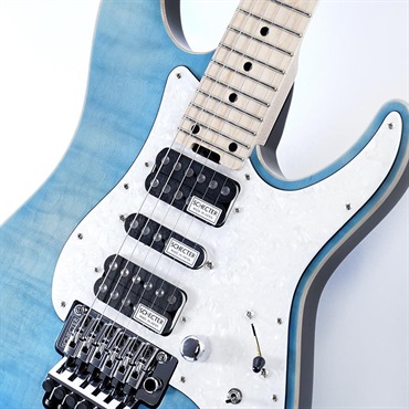 SCHECTER SD-2-24-AL (Aqua Blue/Maple) 画像3