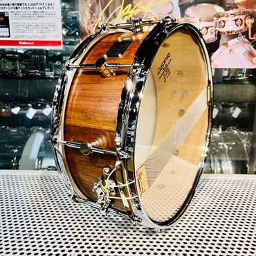 Inami Custom Drums ICD Ovangkol / Maple Stave Snare Drum 14×5.5  【MADE IN JAPAN】 画像3