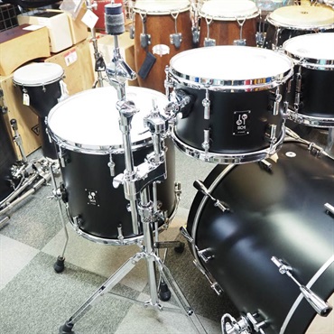 SONOR 値下げしました！SQ1 Series 4pc Drumkit [BD22，FT16，TT12＆10] - GT Black 【コンビネーションスタンド付属】 画像6