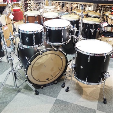 SONOR 値下げしました！SQ1 Series 4pc Drumkit [BD22，FT16，TT12＆10] - GT Black 【コンビネーションスタンド付属】 画像9